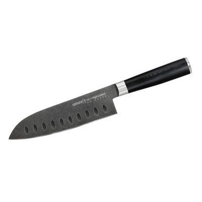 Ніж кухонний Сантоку 180 мм Samura Mo-V Stonewash (SM-0094B) SM-0094B фото