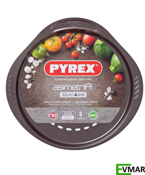 Форма кругла PYREX Asimetria, 37 x 36 x 3 см (AS32BZ0/7146) AS32BZ0/7146 фото