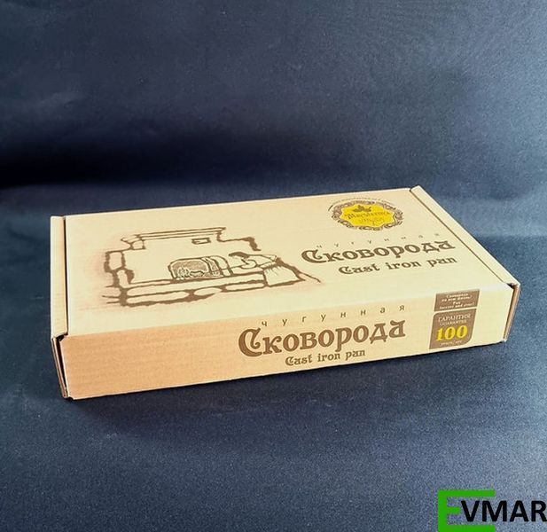 Сковорода чавунна лита Maysternyа, 28 см (Т306С3) Т306С3 фото