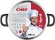 Каструля BRAVO CHEF L"Appetit 24 см 5 л з бакелітовими ручками (BC-2003-24) 1002425 фото 7