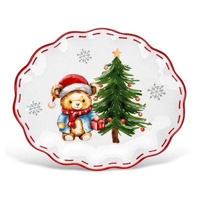 Тарілка Fissman, 24 х 20 см (0380) 0380 фото