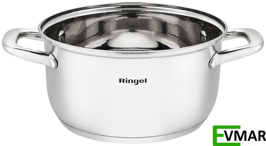Каструля RINGEL Grey line, 18 см, 2.3 л (RG-2022-18) 1002088 фото