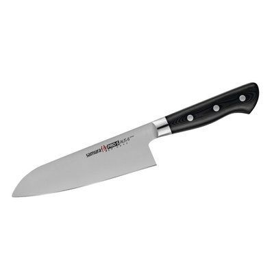 Ніж кухонний Samura Pro-S Сантоку 180 мм чорний (SP-0095) SP-0095 фото