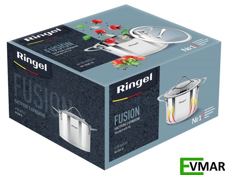 Каструля RINGEL FUSION, 18 см, 2.6 л (RG 2020-18) 1000950 фото