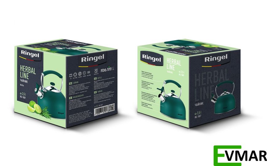 Чайник RINGEL Herbal line, 2.5 л (RG-1007) RG-1007 фото