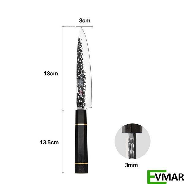 Гастрономічний ніж Fissman KENSEI BOKUDEN, 18 см (2555) 2555 фото