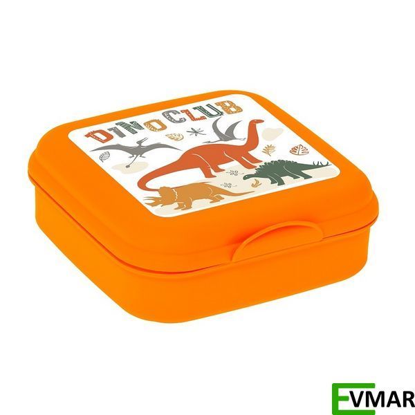 Контейнер дитячий HEREVIN Dino Club Сендвічбокс (161457-066) 161457-066 фото