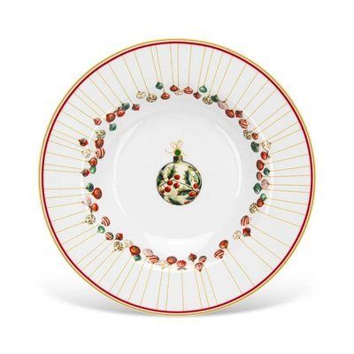 Тарілка Fissman Christmas Balls, 21.5 см (16083) 16083 фото
