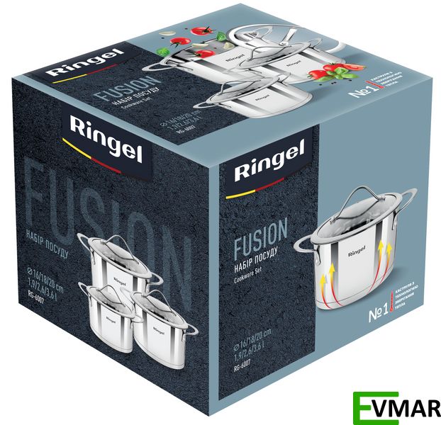 Набір посуду RINGEL FUSION (RG-6007) RG-6007 фото