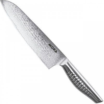 Ніж кухонний Сантоку 180 мм Suncraft Moka Damascus (DMK-101) DMK-101 фото