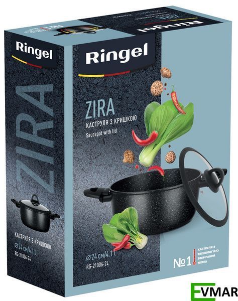 Каструля RINGEL Zira, 24 см, 4.1 л (RG-21006-24) 1001113 фото