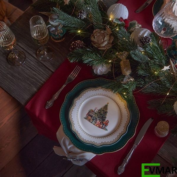 Тарілка Fissman Christmas Eve, 27 см (13755) 13755 фото