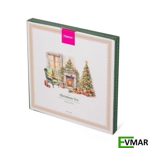 Тарілка Fissman Christmas Eve, 27 см (13755) 13755 фото