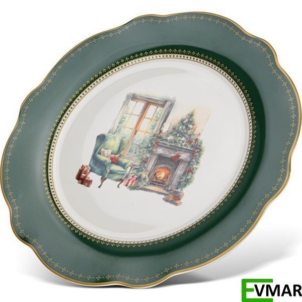 Тарілка Fissman Christmas Eve, 27 см (13755) 13755 фото
