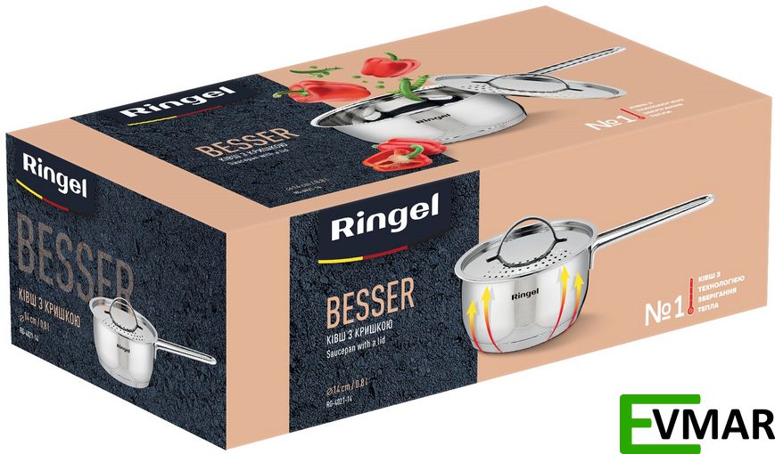 Ківш RINGEL Besser, 14 см, 0.8 л (RG-4021-14) RG-4021-14 фото