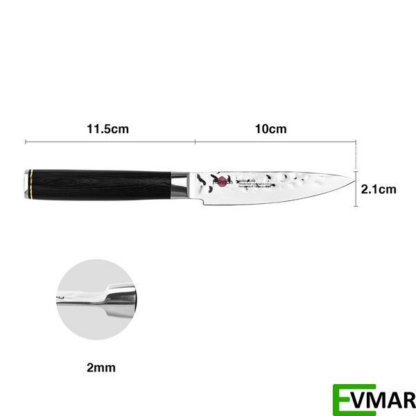 Ніж для овочів та фруктів Fissman KOJIRO, 10 см (2563) 2563 фото