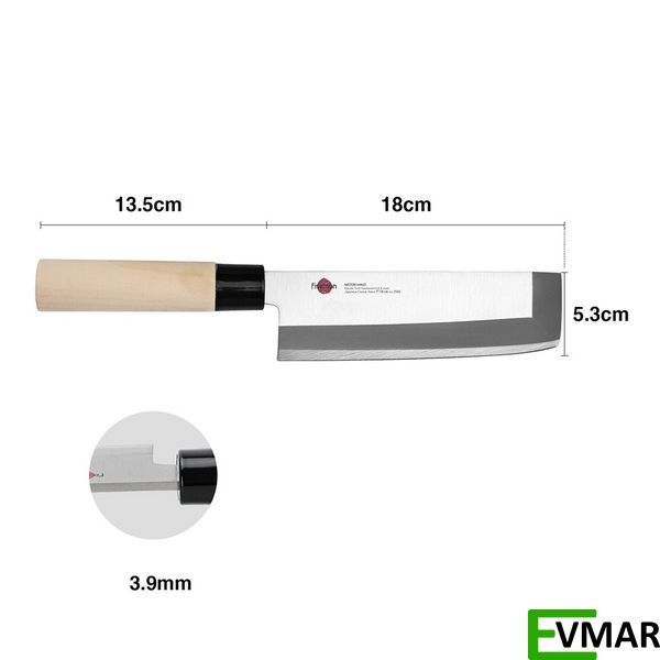 Японська сокира накірі Fissman KENSEI HANZO, 18 см (2583) 2583 фото