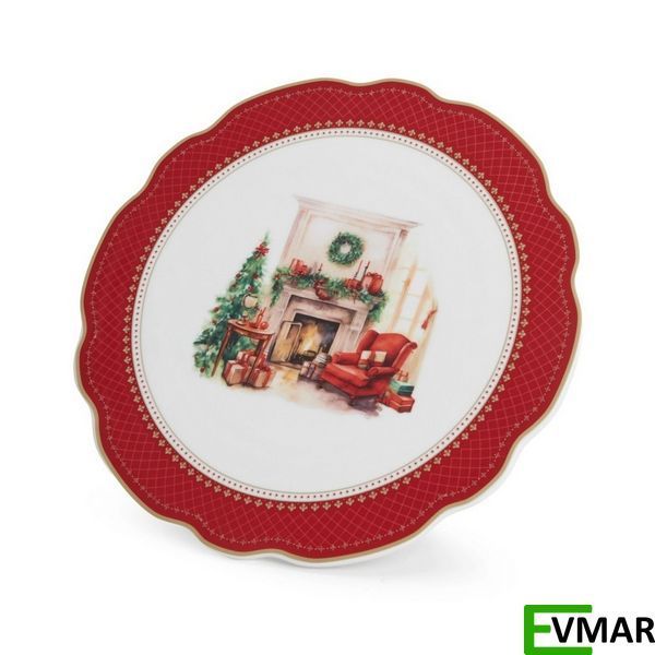 Підставка для торта Fissman Christmas Eve (16036) 16036 фото