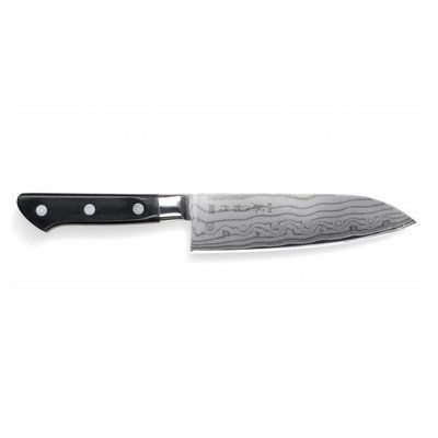 Кухонний ніж Сантоку 170 мм Tojiro Classic Damascus (F-659) F-659 фото