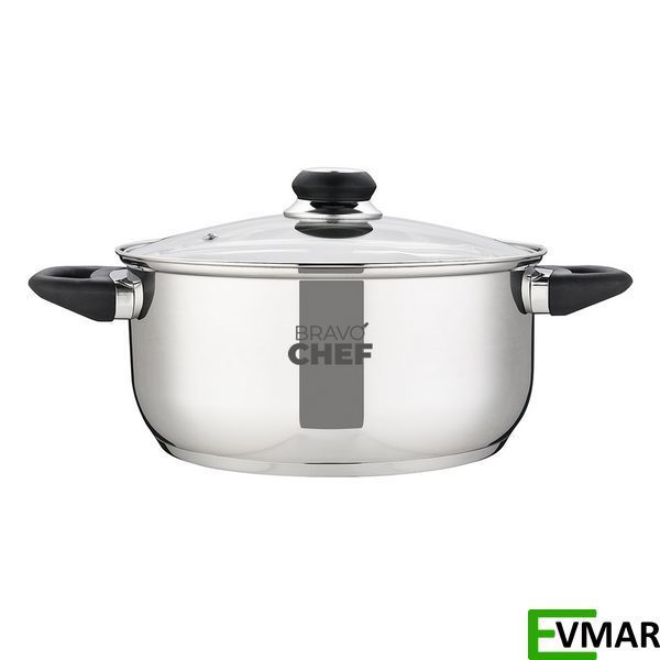 Каструля BRAVO CHEF L"Appetit, 24 см, 5 л (BC-2003-24) 1001620 фото