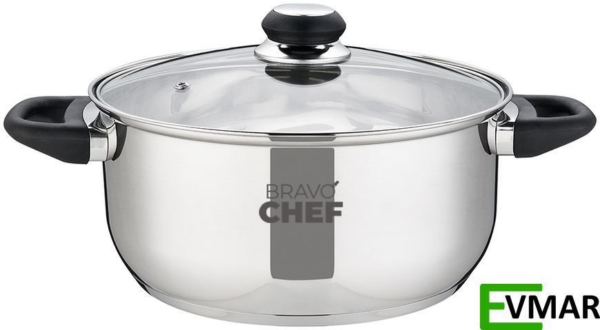 Каструля BRAVO CHEF L"Appetit, 24 см, 5 л (BC-2003-24) 1001620 фото