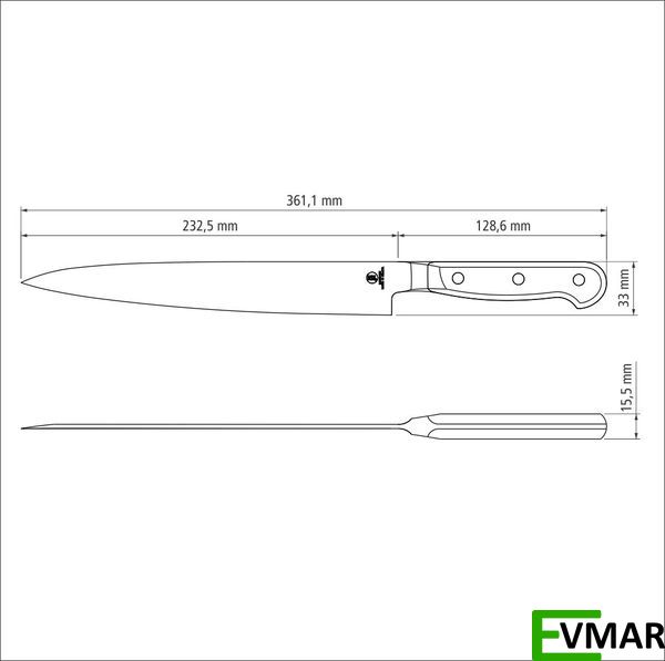 Ніж для суші TRAMONTINA SUSHI GOLD Yanagiba, 229 мм (24039/009) 24039/009 фото