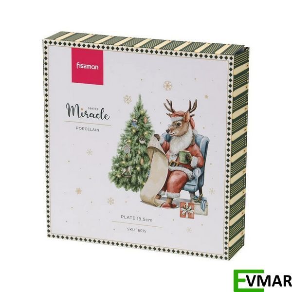 Тарілка Fissman Miracle, 19.5 см (16015) 16015 фото