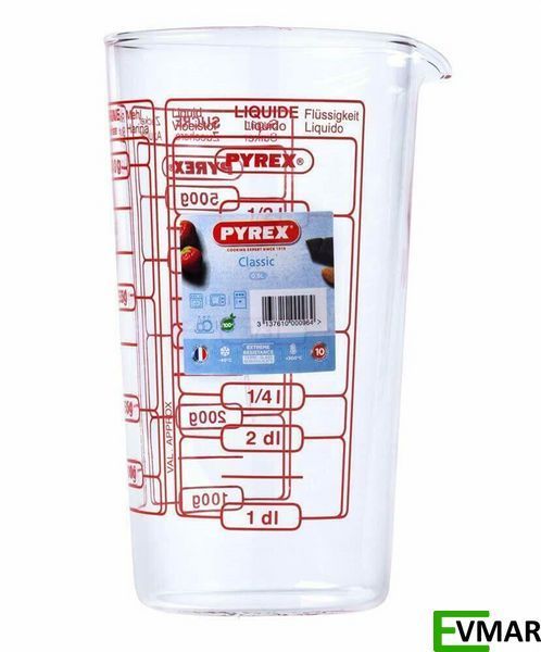 Мірна кружка PYREX CLASSIC, 0.5 л (888B000/8046) 888B000/8046 фото