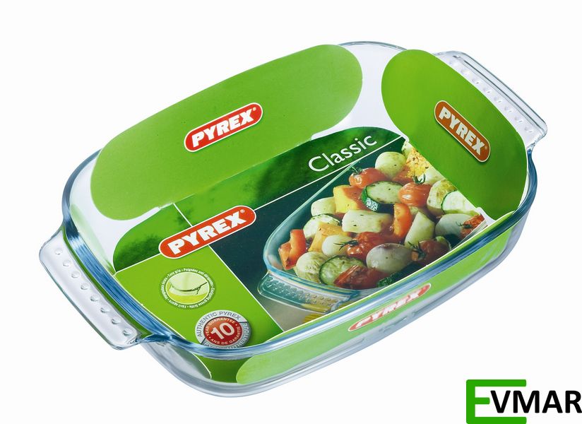 Форма прямокутна PYREX Classic, 30 х 19 х 6 см, 1.9 л (230B000/8046) 230B000/8046 фото