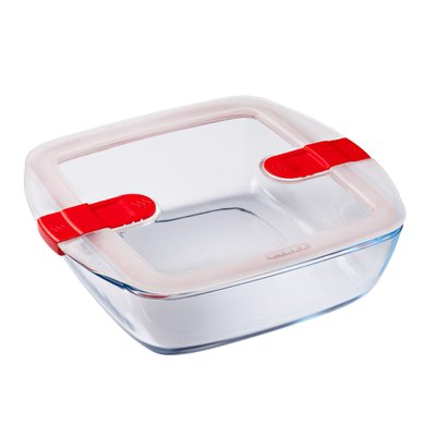 Форма квадратна PYREX CK&HT, 25 х 22 х 7 см, 2.2 л (212PH00/7644) 212PH00/7644 фото