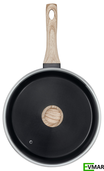 Сковорода з кришкою PYREX Cook&Care, 28 см (CR28DF6/8144) CR28DF6/8144 фото