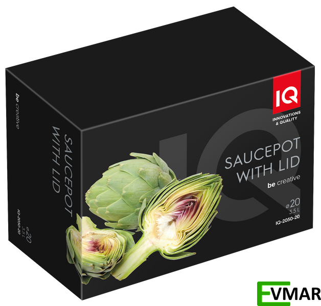 Каструля IQ Be Creative, 20 см, 3.5 л (IQ-2050-20) 1003300 фото