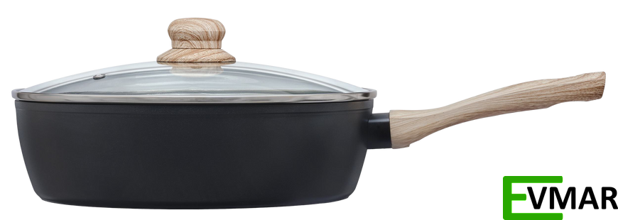 Сковорода з кришкою PYREX Cook&Care, 28 см (CR28DF6/8144) CR28DF6/8144 фото