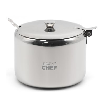 Цукорниця з ложкою BRAVO CHEF, 9.5 см (BC-5101/9.5) BC-5101/9.5 фото