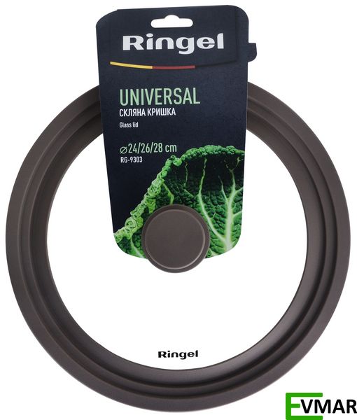 Кришка багаторозмірна RINGEL Universal, 24 / 26 / 28 см (RG-9303) RG-9303 фото