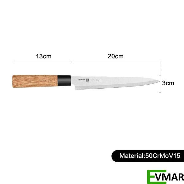 Гастрономічний ніж Fissman WAKIZASHI, 20 см (2701) 2701 фото
