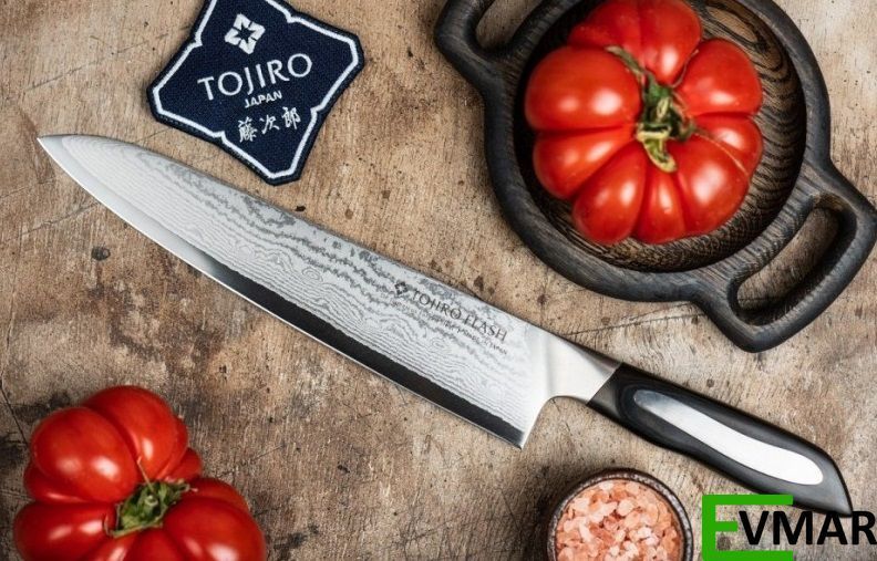 Ніж кухонний Шеф 240 мм Tojiro Flash (FF-CH240) FF-CH240 фото