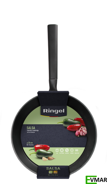 Сковорода чавунна RINGEL Salsa, 20 см (RG-1134-20 ci) RG-1134-20 ci фото